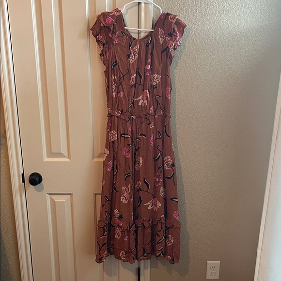 Universal Thread Dresses & Skirts - Universal Thread Brown and Black Patterned Dress